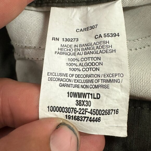 Wrangler Workwear Technician Relaxed Fit Pants 38X30 Cell Phone Pocket Durable C - Picture 5 of 7